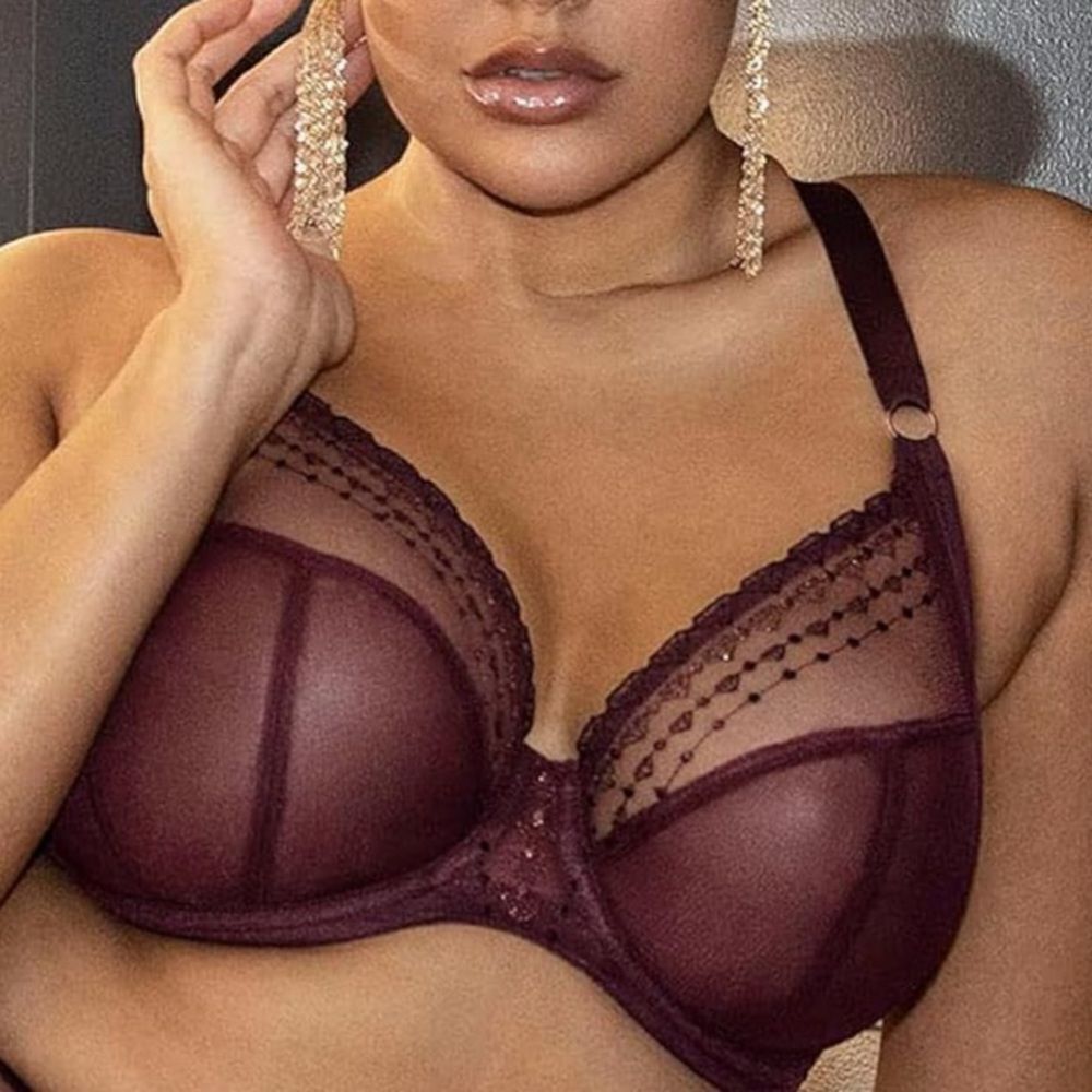 Elomi Matilda Banded Plunge Underwire Bra NEW with tag